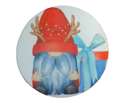 Gnome Xmas coasters